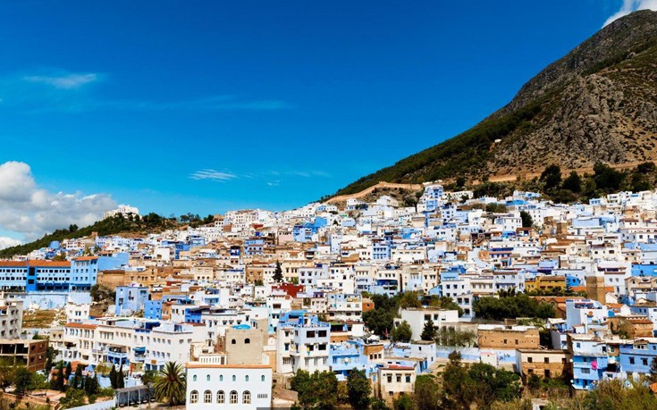 Το χωριό στο Μαρόκο που είναι βουτηγμένο στο μπλε