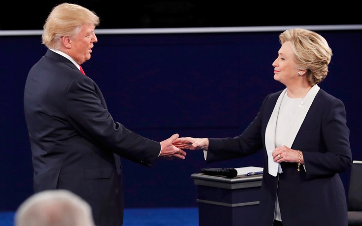 ΔΕΥΤΕΡΟ DEBATE ΤΡΑΜΠ ΚΛΙΝΤΟΝ