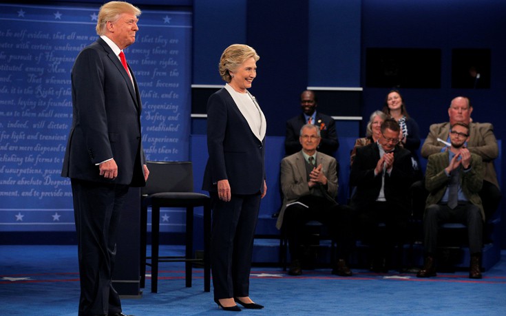 ΔΕΥΤΕΡΟ DEBATE ΤΡΑΜΠ ΚΛΙΝΤΟΝ