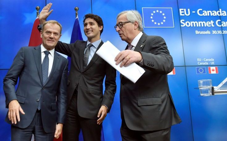 Στις 21 Σεπτεμβρίου η προσωρινή εφαρμογή της συμφωνίας ελεύθερου εμπορίου ΕΕ-Καναδά
