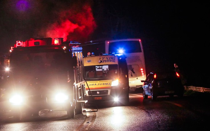 Ζευγάρι έπεσε με το αυτοκίνητο σε γκρεμό, τραγωδία στην εθνική Ρεθύμνου-Χανίων