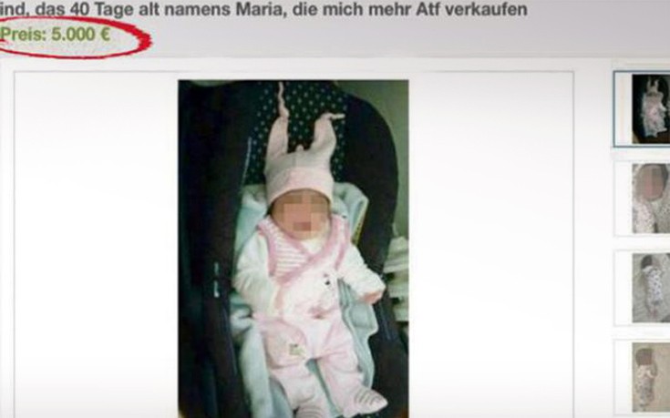 Οικογένεια προσφύγων φέρεται να προσπάθησε να πουλήσει το μωρό στο eBay