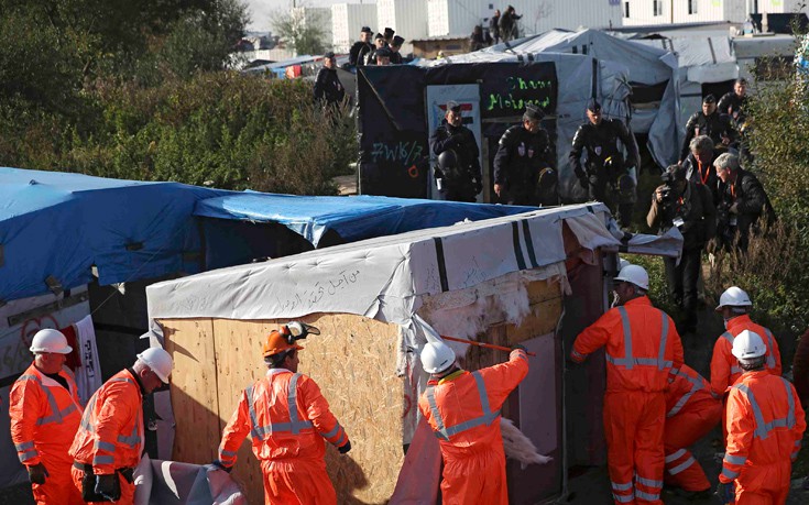 Ξεκίνησε η κατεδάφιση της «Ζούγκλας» του Καλαί