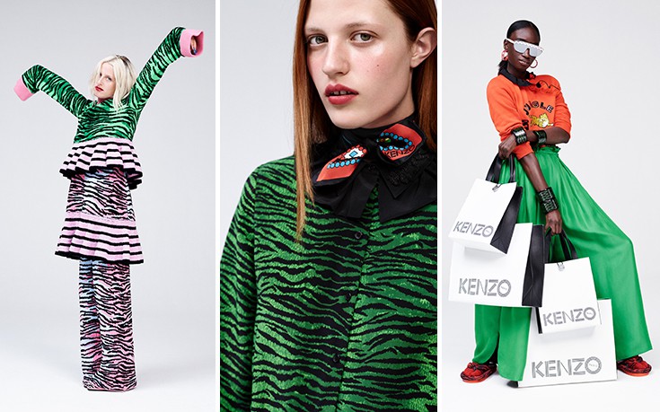 Ανακαλύψτε το νέο lookbook της συλλογής Kenzo x H&M