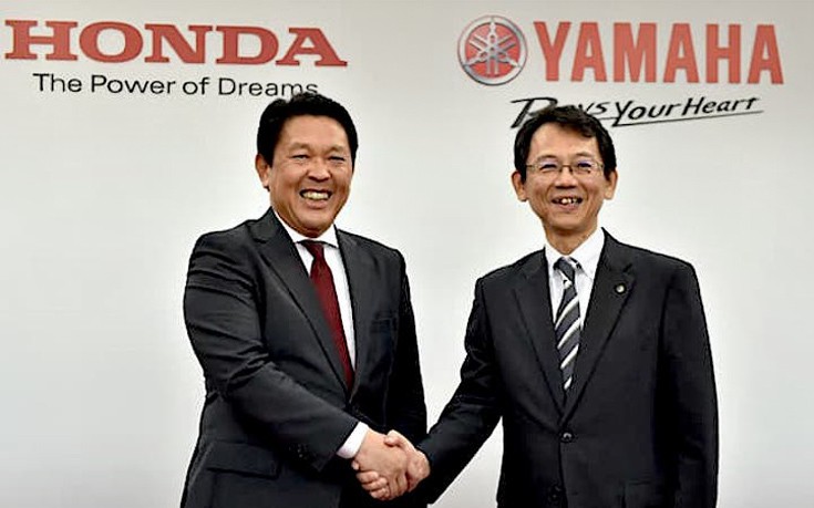 Οι κάποτε άσπονδοι εχθροί Honda και Yamaha συζητούν για συνεργασία