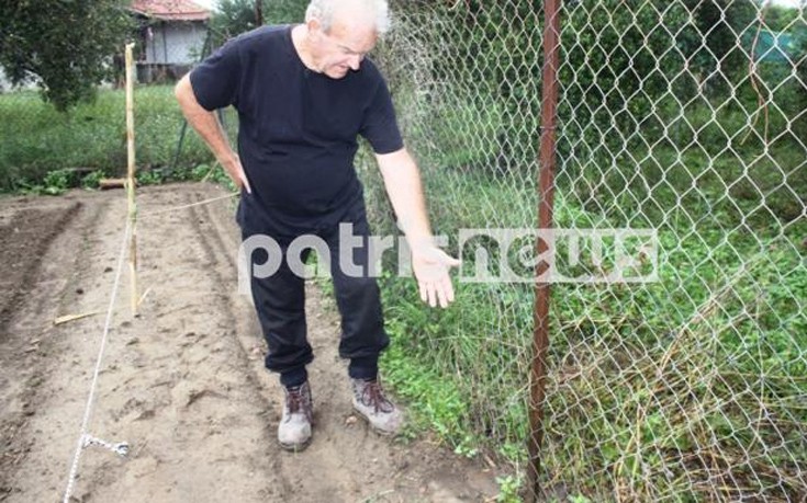 Βρήκε νάρκη στο χωράφι του