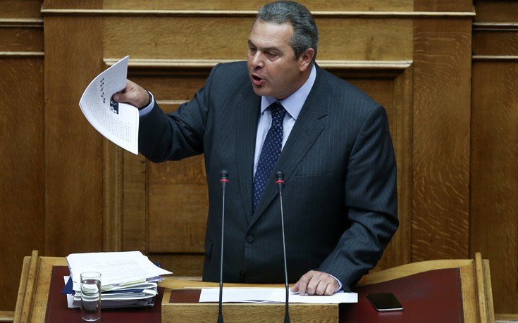 Καμμένος: Σας στηρίζουν οι καναλάρχες και ήρθατε εδώ να μιλήσετε για διαπλοκή κ. Μητσοτάκη