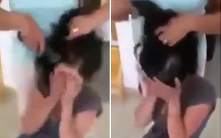 Μητέρα ξυρίζει το κεφάλι της κόρης της για να την τιμωρήσει