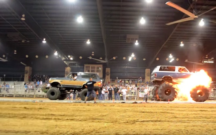 Απρόσμενες και ξεχωριστές καταστάσεις με μεγάλα οχήματα