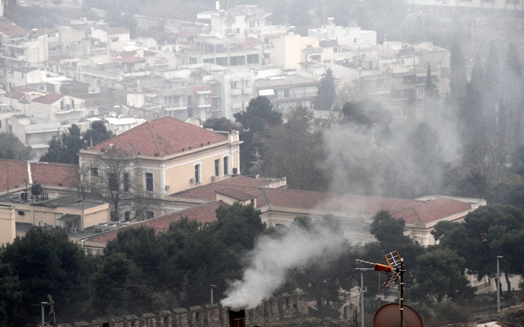 Σε συνηθισμένα επίπεδα η αιθαλομίχλη στη Λάρισα