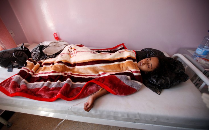 Ο εμφύλιος έφερε επιδημία χολέρας στην Υεμένη