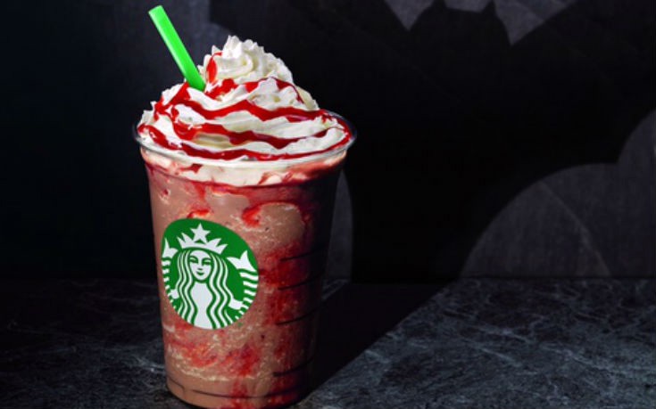 Από σήμερα το Vampire Frappuccino στα Starbucks είναι γεγονός