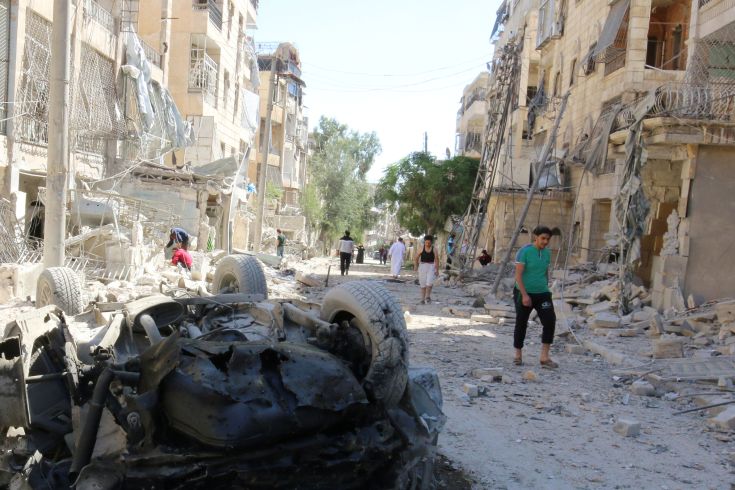 Για εγκλήματα πολέμου στο Χαλέπι μιλά η Ευρωπαϊκή Ένωση