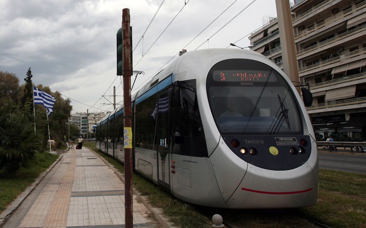 Τετράωρη τμηματική διακοπή κυκλοφορίας του τραμ το Σάββατο