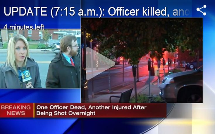 Νεκρός ο ένας από τους δύο αστυνομικούς που πυροβολήθηκε από άγνωστο στην Πενσιλβάνια