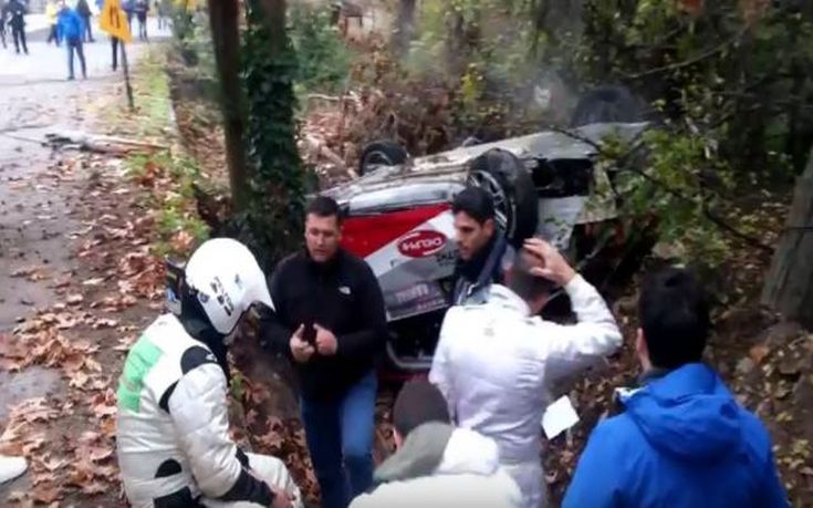 Ατύχημα στο Ράλι Λαμίας
