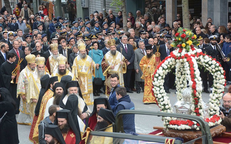 Η Πάτρα γιορτάζει τον πολιούχο της Άγιο Ανδρέα