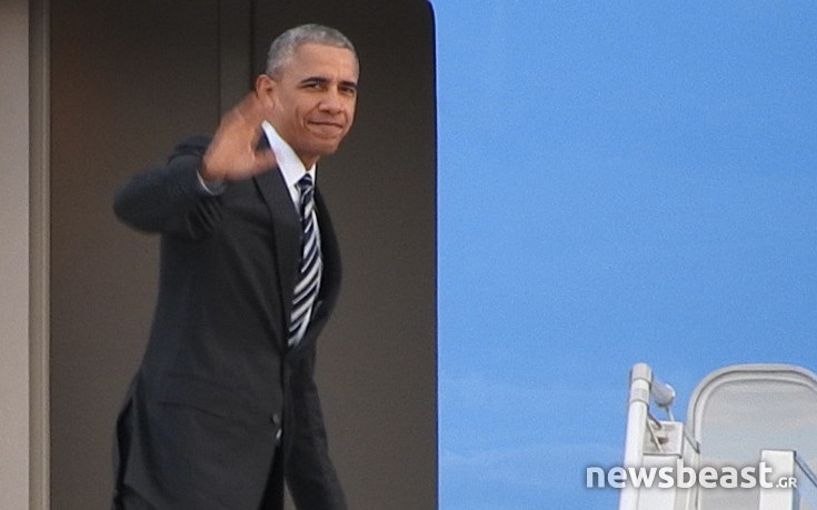 «Αυλαία» στην ιστορική επίσκεψη του Μπαράκ Ομπάμα στην Αθήνα