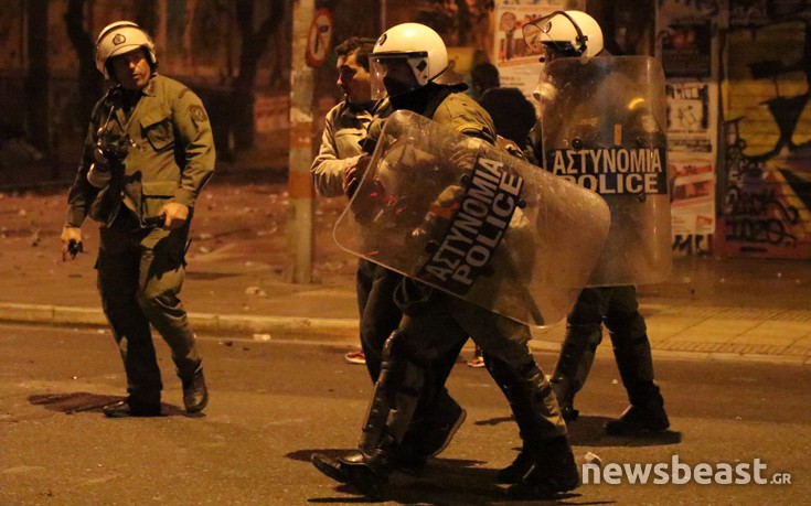 Συνολικά πέντε συλλήψεις από τα επεισόδια στην Αθήνα