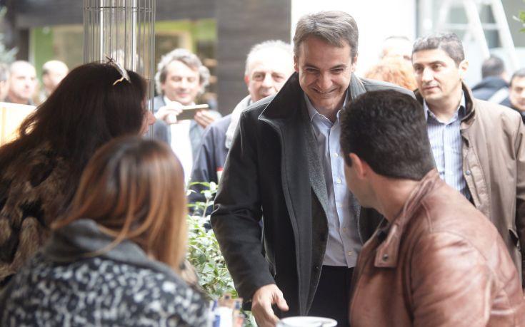 Στον Πειραιά ο Κυριάκος Μητσοτάκης