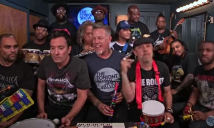 Οι Metallica με καραμούζες και τυμπανάκια για πιτσιρίκια