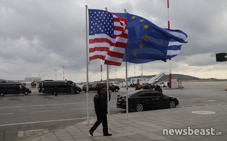 Το «Ελευθέριος Βενιζέλος» υποδέχεται τον Μπαράκ Ομπάμα