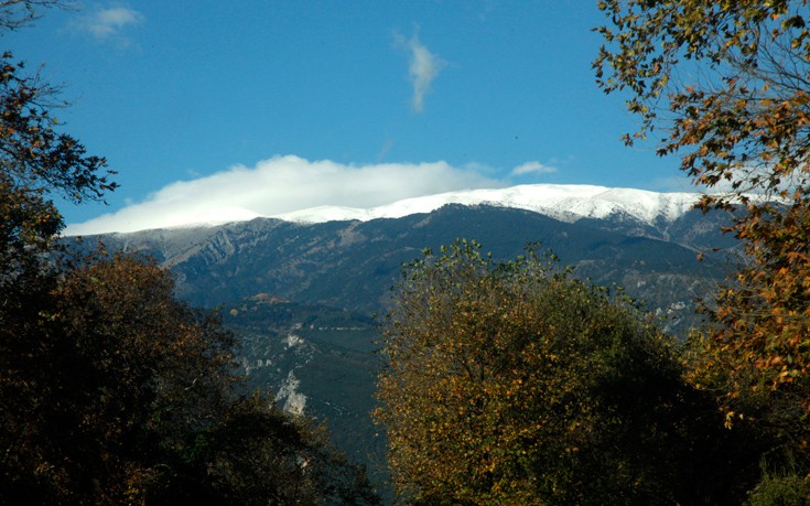 Χιόνια στο βουνό των θεών