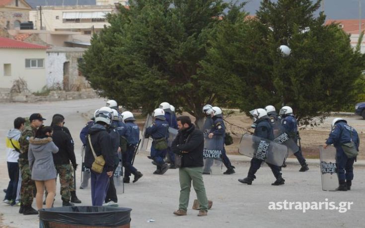 Επίθεση με βόμβες μολότοφ στον καταυλισμό της Σούδας