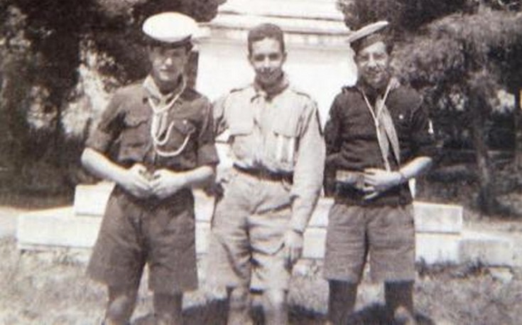 Ο Κωστής Στεφανόπουλος πρόσκοπος το 1946