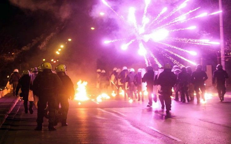 Δύο προσαγωγές μετά τη πορεία του Πολυτεχνείου στη Θεσσαλονίκη