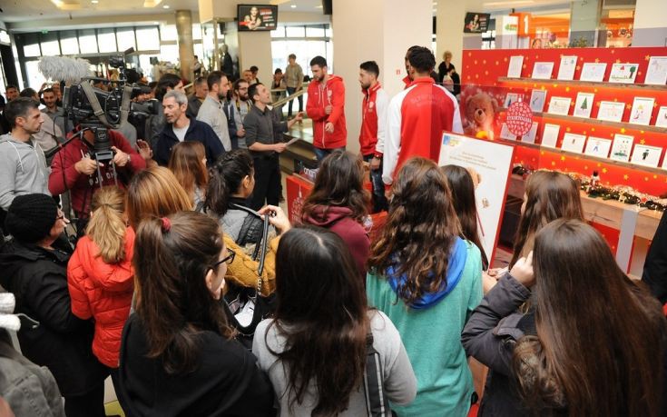 «Τρίποντο» προσφοράς και αγάπης από Ολυμπιακό και Παναθηναϊκό