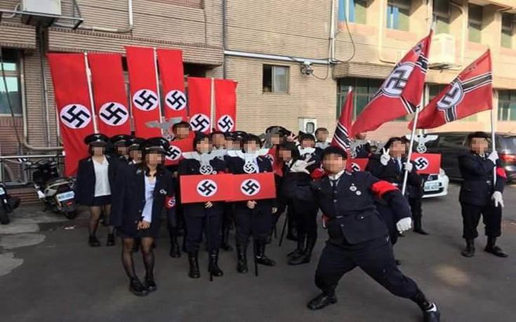 Παρέλαση μαθητών με στολές Ναζί στην Ταϊβάν