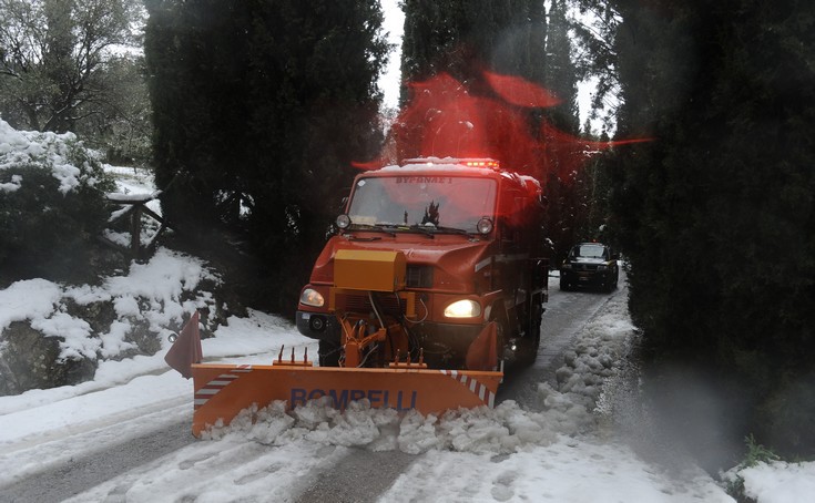 Κανονικά η κυκλοφορία φορτηγών στα δύο ρεύματα της Αθηνών-Λαμίας