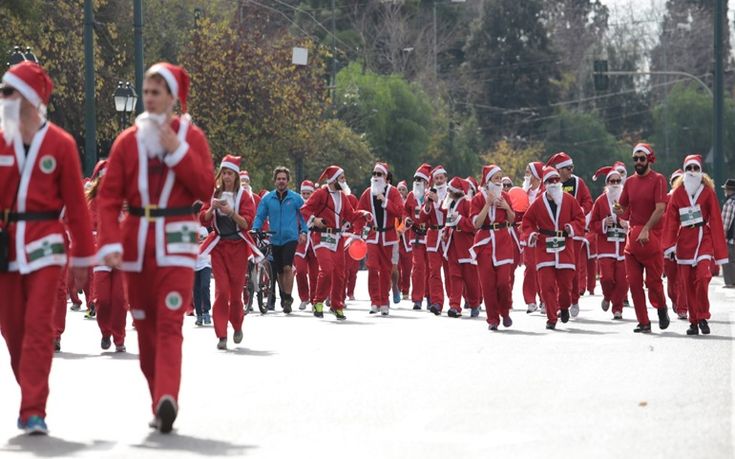 Κλείνουν δρόμοι στο κέντρο της Αθήνας λόγω του Santa Run