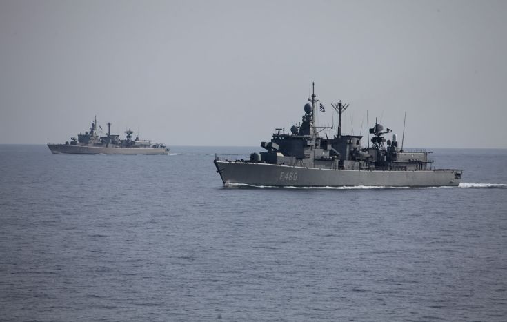 Ο ελληνικός στόλος σε εγρήγορση σε όλο το Αιγαίο
