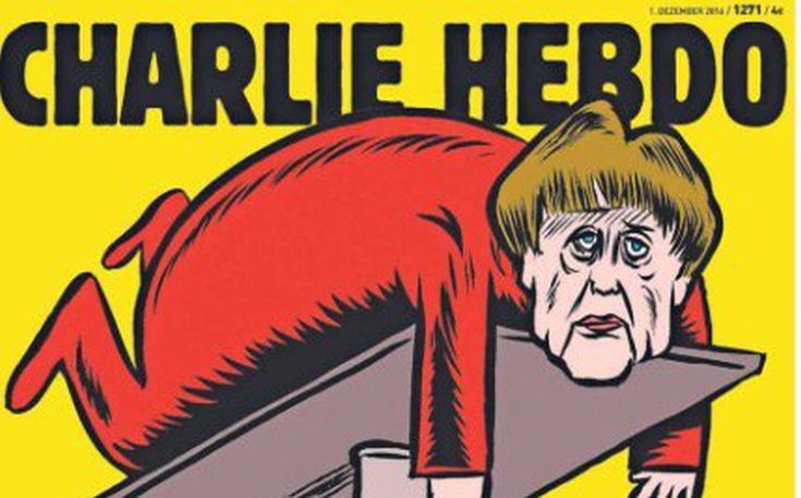 Το γερμανικό Charlie Hebdo συναντά την Άνγκελα Μέρκελ