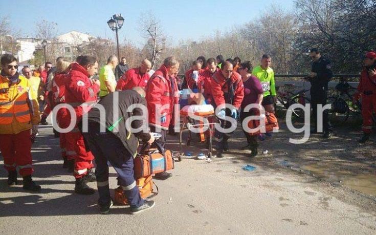 Αθλητής έπαθε ανακοπή στον ημιμαραθώνιο της Λάρισας