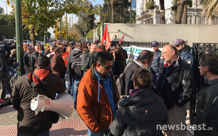 Διαμαρτυρία της ΠΟΕ-ΟΤΑ για τις απολύσεις συμβασιούχων