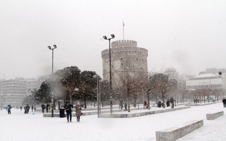 Ρεκόρ ολικού παγετού πέντε ημερών στη Θεσσαλονίκη