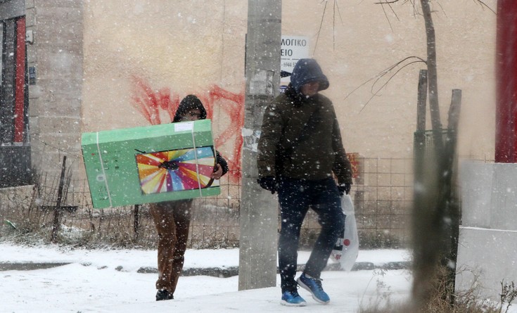 χιονια χιονια