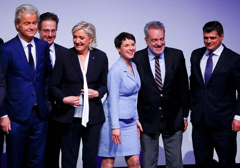 Ευρωπαίοι ακροδεξιοί ηγέτες συναντιούνται στη Γερμανία και συμμαχούν κατά της Ε.Ε.