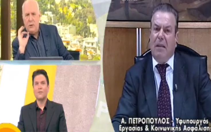 Ανέβηκαν οι τόνοι μεταξύ Πετρόπουλου &#8211; Παπαδάκη