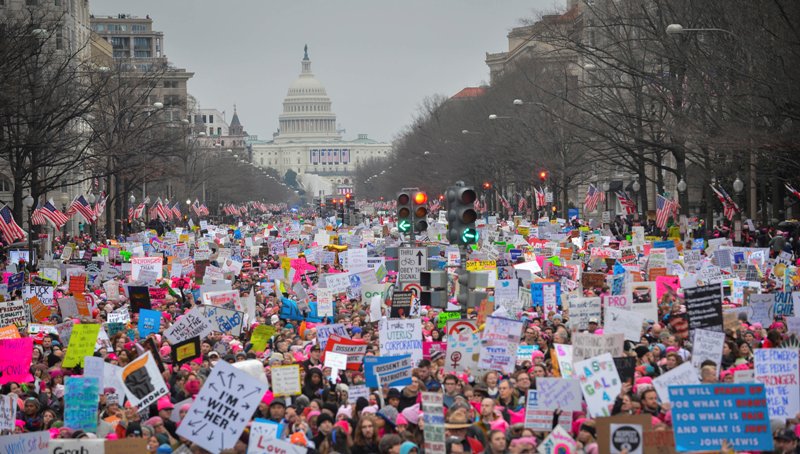 Εκατομμύρια άνθρωποι διαδήλωσαν κατά του Ντόναλντ Τραμπ