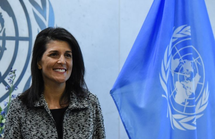 Η νέα πρέσβειρα του Τραμπ στα Ηνωμένα Έθνη προειδοποιεί