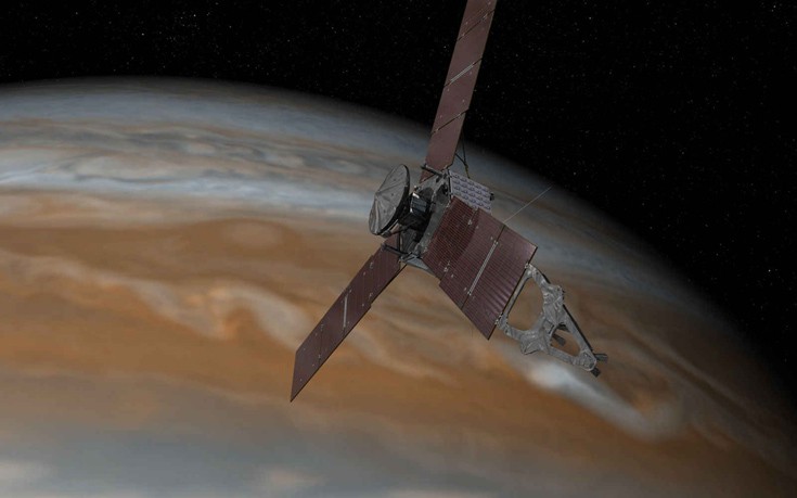 Τα πρώτα στοιχεία του Juno για τη μορφολογία του πλανήτη Δία