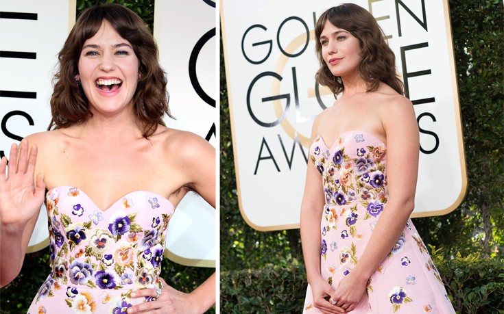 Πήγε στις Χρυσές Σφαίρες με αξύριστες μασχάλες