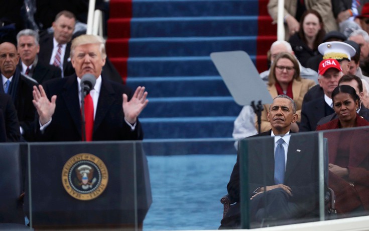 ΟΡΚΩΜΟΣΙΑ ΤΡΑΜΠ ΠΡΩΤΗ ΟΜΙΛΙΑ ΟΡΚΩΜΟΣΙΑ ΤΡΑΜΠ ΠΡΩΤΗ ΟΜΙΛΙΑ