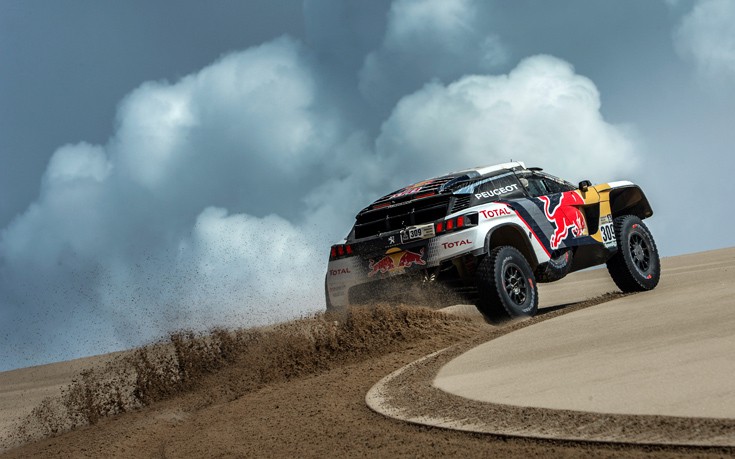 Τρία Peugeot 3008 DKR προηγούνται στα μισά του ράλι Ντακάρ