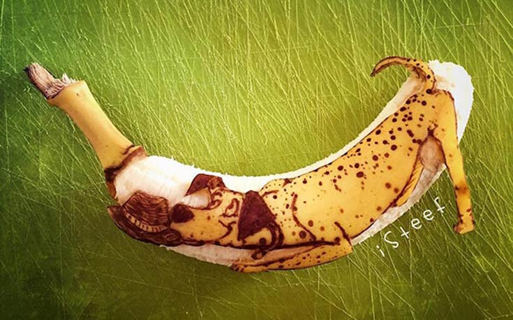 Ευφάνταστες δημιουργίες με μπανάνες