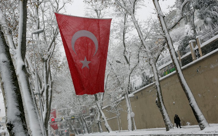 Το πολικό ψύχος παρέλυσε την Τουρκία
